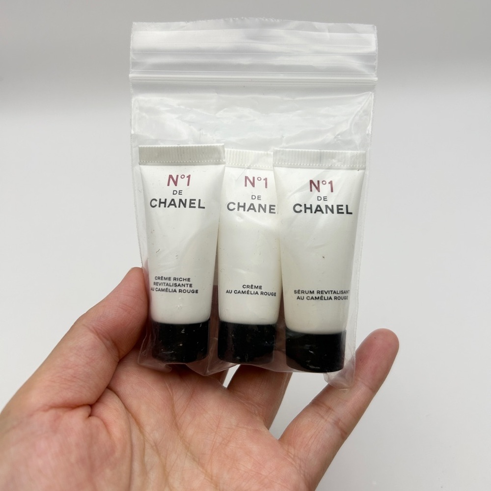 Chanel Beauty 3pc‎ Cream and Serum 5ml Sample set, New
